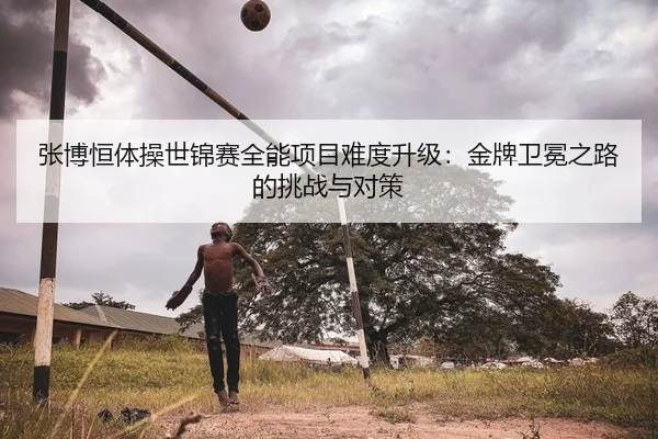 张博恒体操世锦赛全能项目难度升级：金牌卫冕之路的挑战与对策